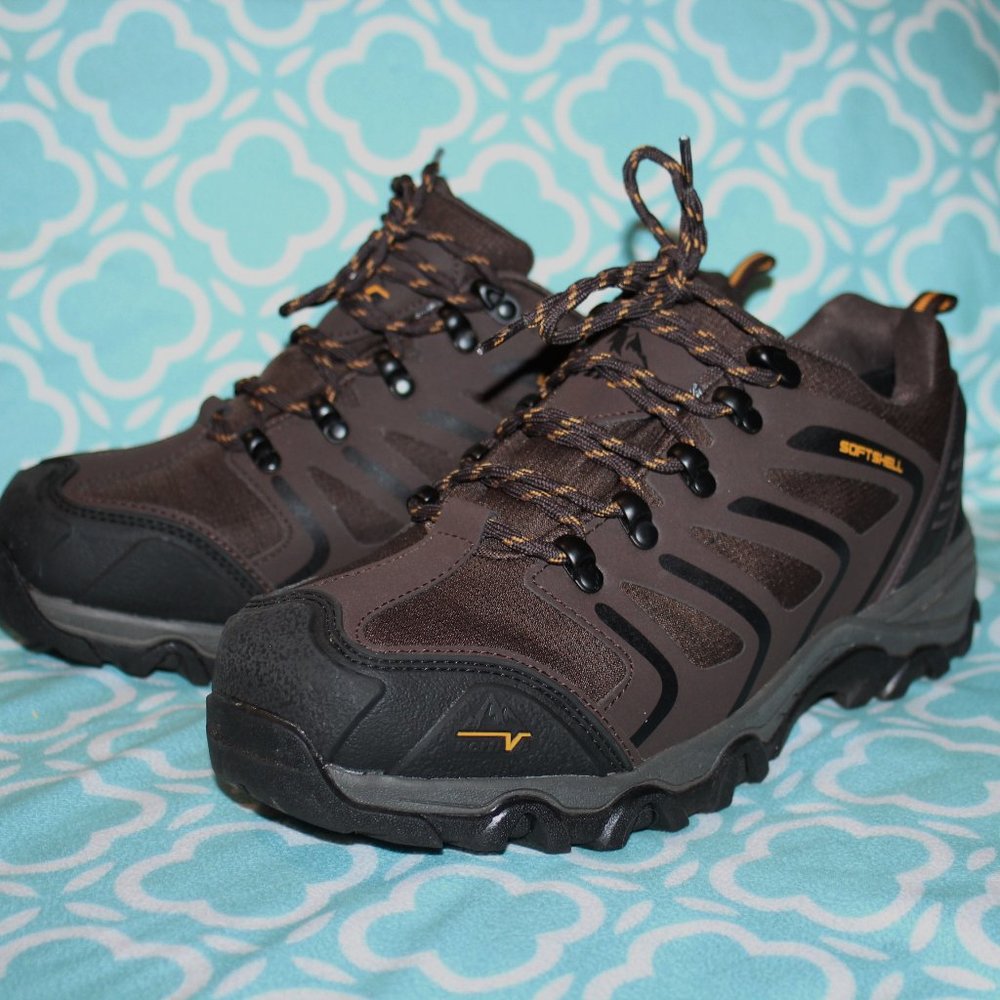 NORTIV 8 Brown Hiking shoes boots 9 Excellent
